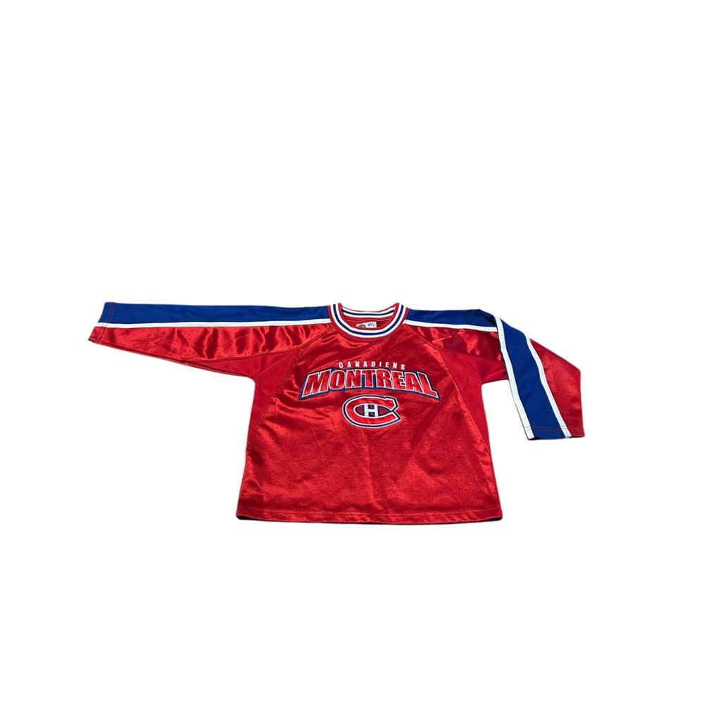NHL, Hockey Jersey Montreal Canadian Embroilered Vintage, Youth Size 5